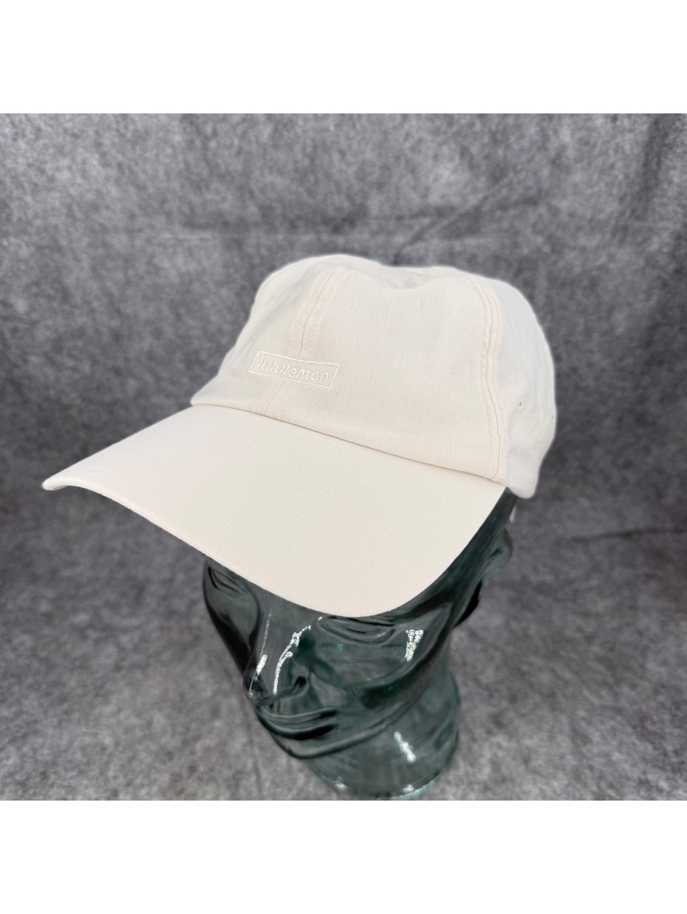 Lululemon Baller Hat Soft Wordmark Adjustable Size Cap White 198